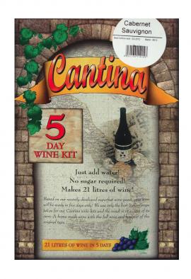 Cantina Cab Sav Wine Kit