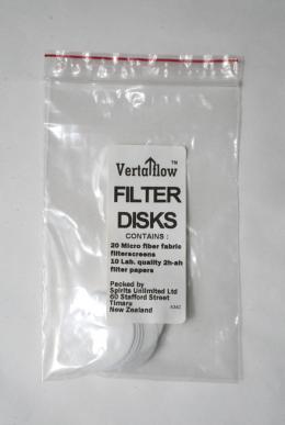Vertaflow Filter Pads/Papers 20s
